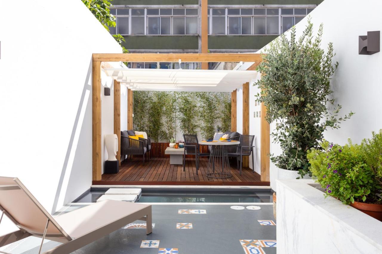 Stupendo- Two Rooms, Patio With Refreshing Pond-Center-Air Conditioning-Free Park Lisboa Exterior foto