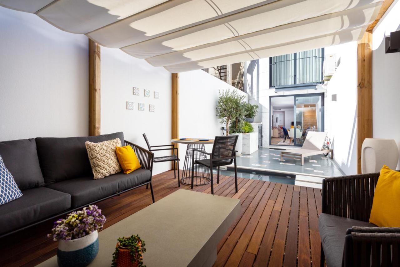 Stupendo- Two Rooms, Patio With Refreshing Pond-Center-Air Conditioning-Free Park Lisboa Exterior foto