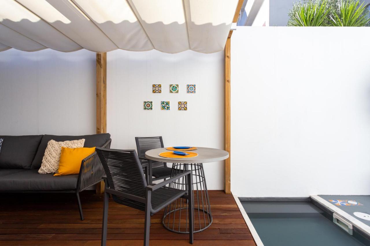 Stupendo- Two Rooms, Patio With Refreshing Pond-Center-Air Conditioning-Free Park Lisboa Exterior foto